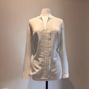 Jones New York Signature Collection White Blouse